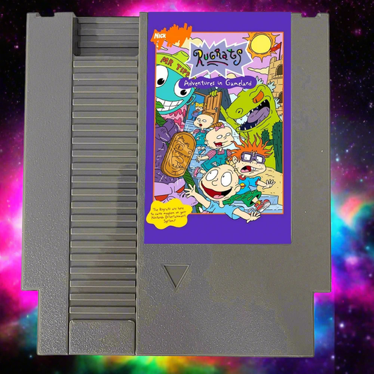 Rugrats Adventures in Gameland - A Brand NEW 8 Bit Video Game NES Game Cartridge For Nintendo NES Game Console