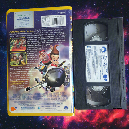 Jimmy Neutron Boy Genius VHS