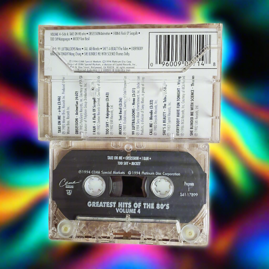 The Greatest Hits Of The 80s New Wave Hits Cassette
