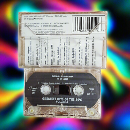 The Greatest Hits Of The 80s New Wave Hits Cassette