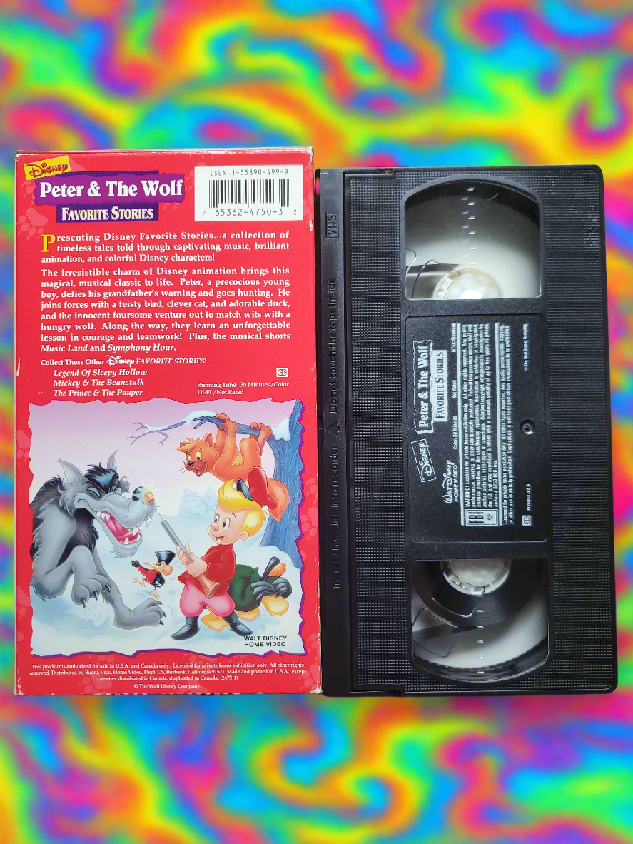 Peter & the Wolf VHS