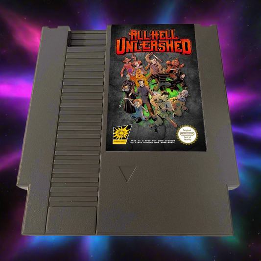 All Hell Unleashed - A Brand NEW NES Game Cartridge NTSC/PAL Version For Nintendo NES Console | ENG