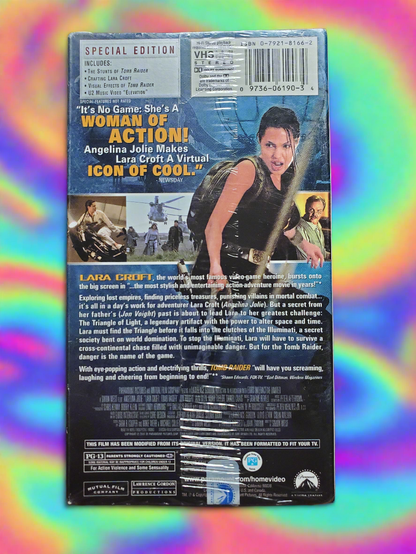 Lara Croft Tomb Raider VHS Sealed