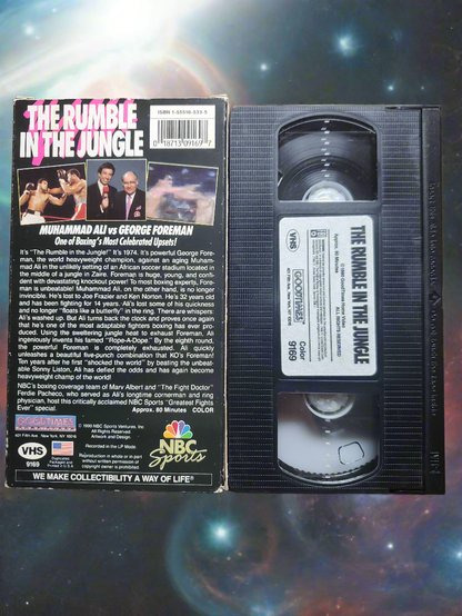 The Rumble in the Jungle VHS