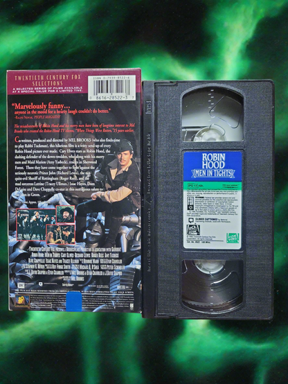 Robin Hood Men in Tights VHS
