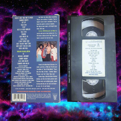 Van Halen Live Without A Net VHS