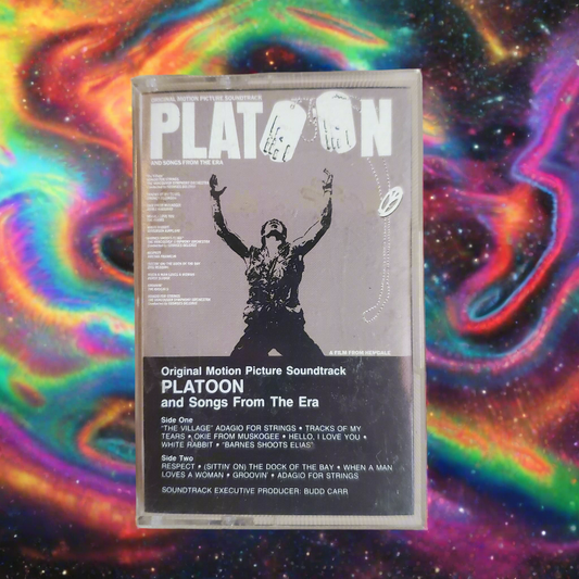 Platoon Soundtrack Cassette