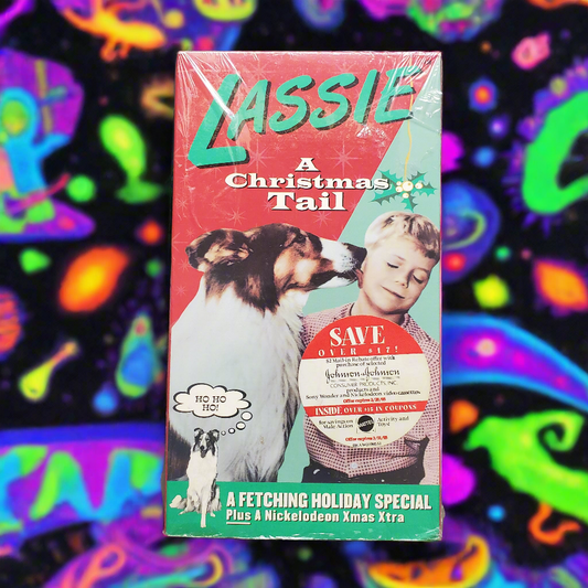 Nickelodeon Lassie a Christmas Tail VHS