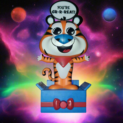 Funko Pop Posies Kelloggs Frosted Flakes Tony The Tiger 5 inch Pop Up Figure 2021