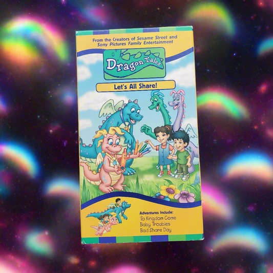 Dragon Tails Let's All Share VHS