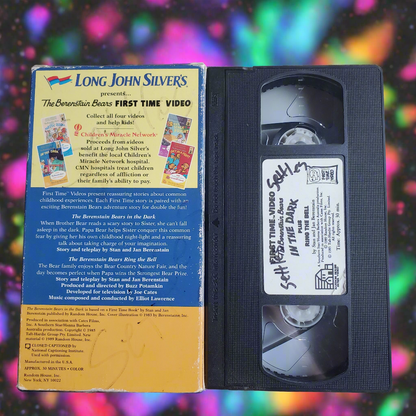 The Berenstain Bears In the Dark VHS