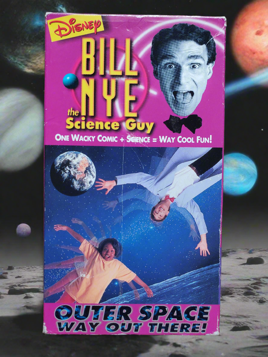 Bill Nye the Science  Guy Outer Space Way Out There VHS