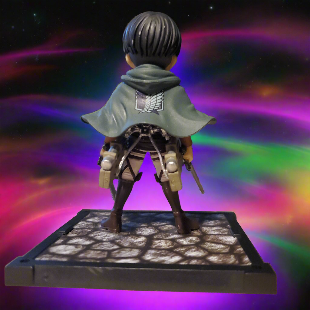 Bandai Attack On Titan Chibi Levi Ackerman 3.5 inch Figure 2015