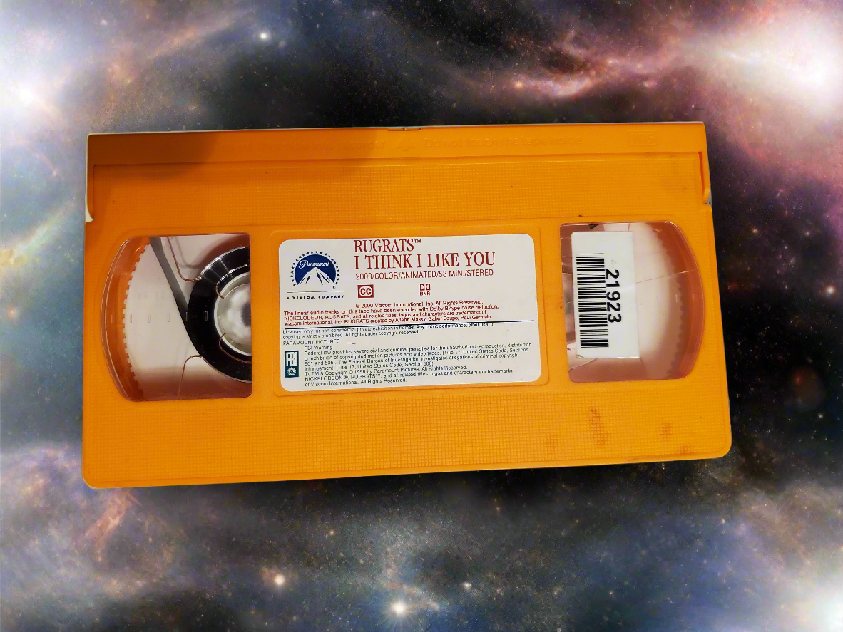 Rugrats I Think I Like You VHS (no slip)