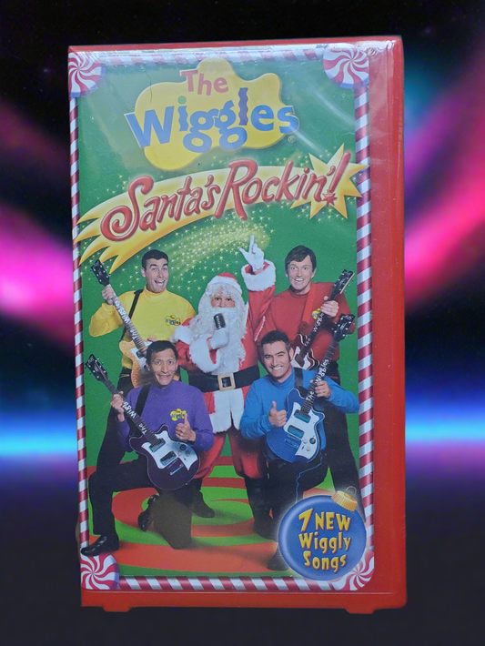 The Wiggles Santa's Rockin VHS Sealed