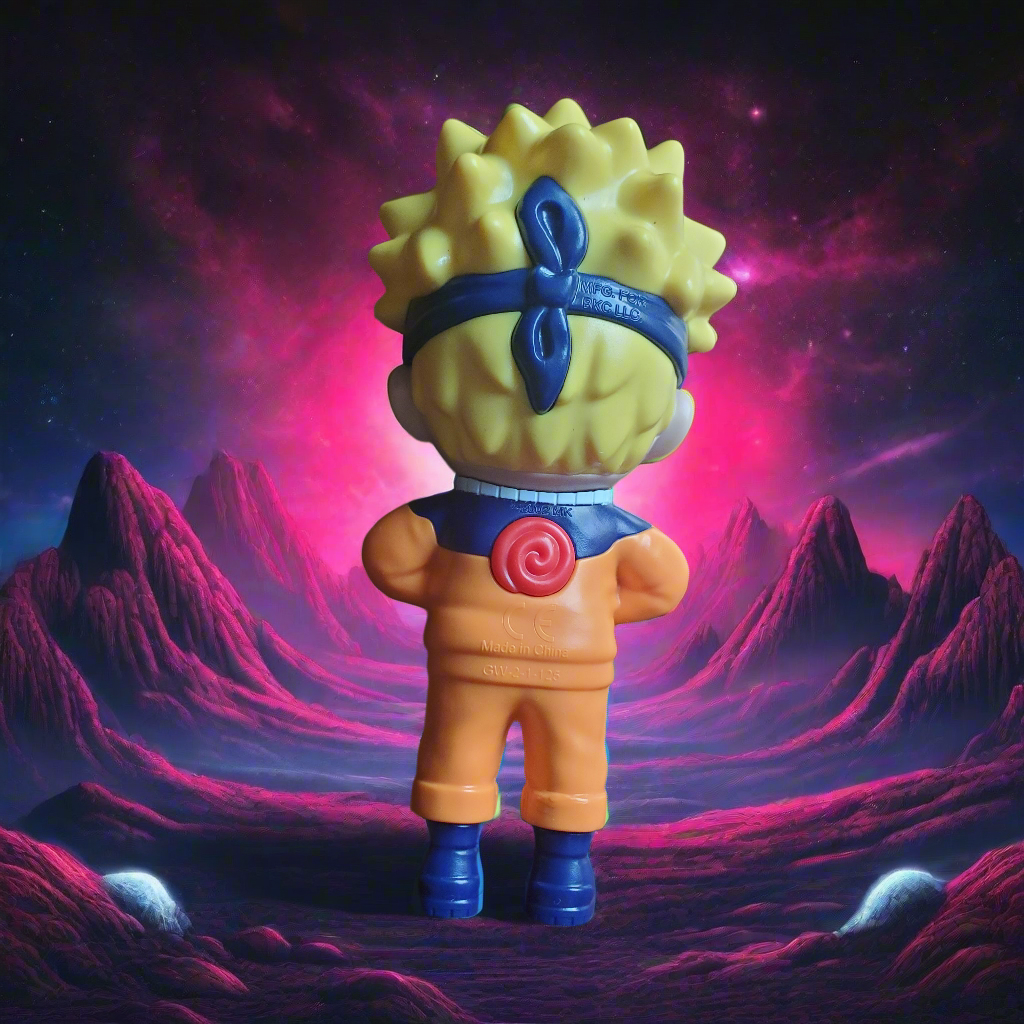 Naruto Burger King 4 inch Kids Meal Toy 2025