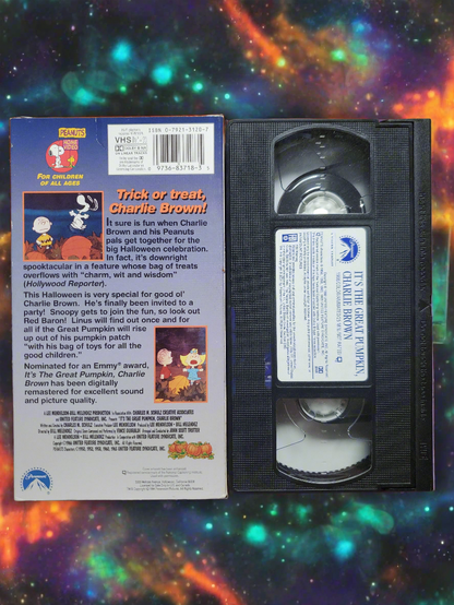 It's the Great Pumpkin Charlie Brown VHS
