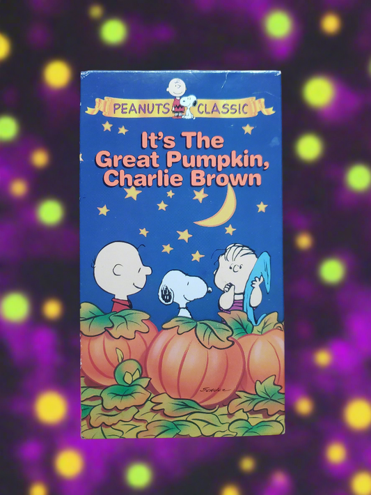 It's the Great Pumpkin Charlie Brown VHS