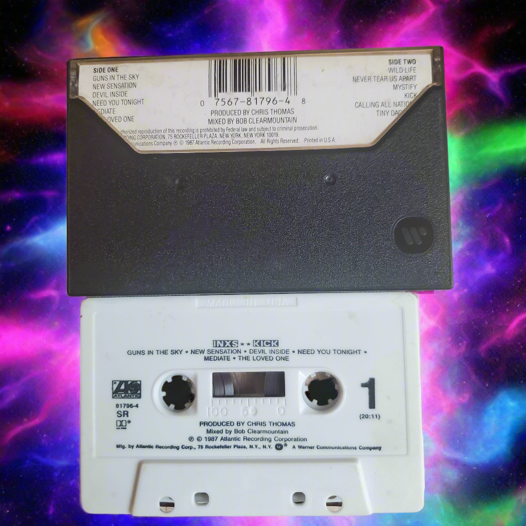 INXS Kick Cassette