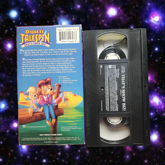 Disney's Tailspin That's Show Biz! VHS