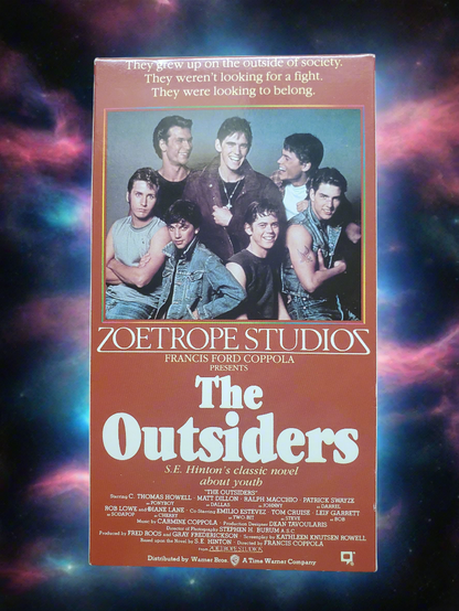 The Outsiders VHS