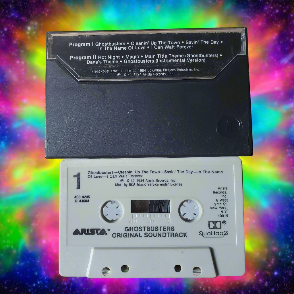 Ghostbusters Soundtrack Cassette