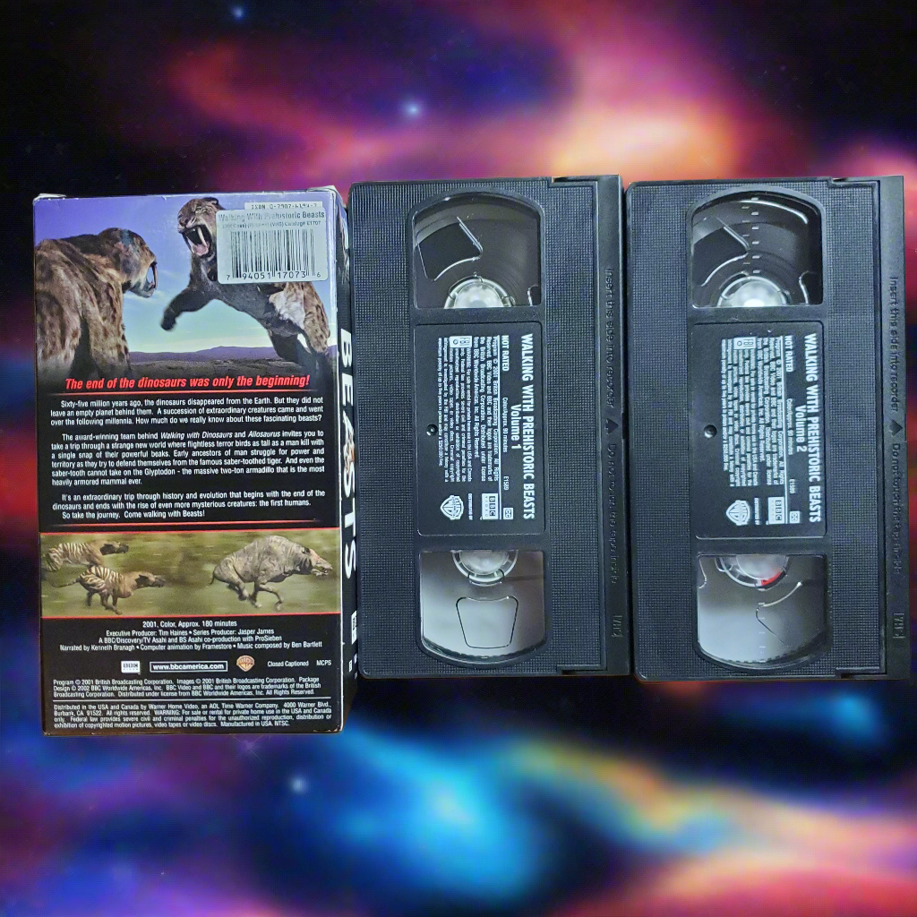 Walking With Prehistoric Beasts VHS
