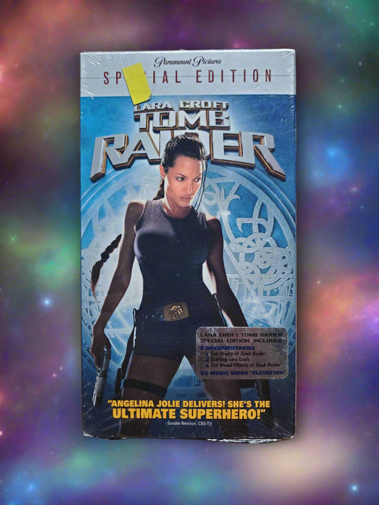 Lara Croft Tomb Raider VHS Sealed