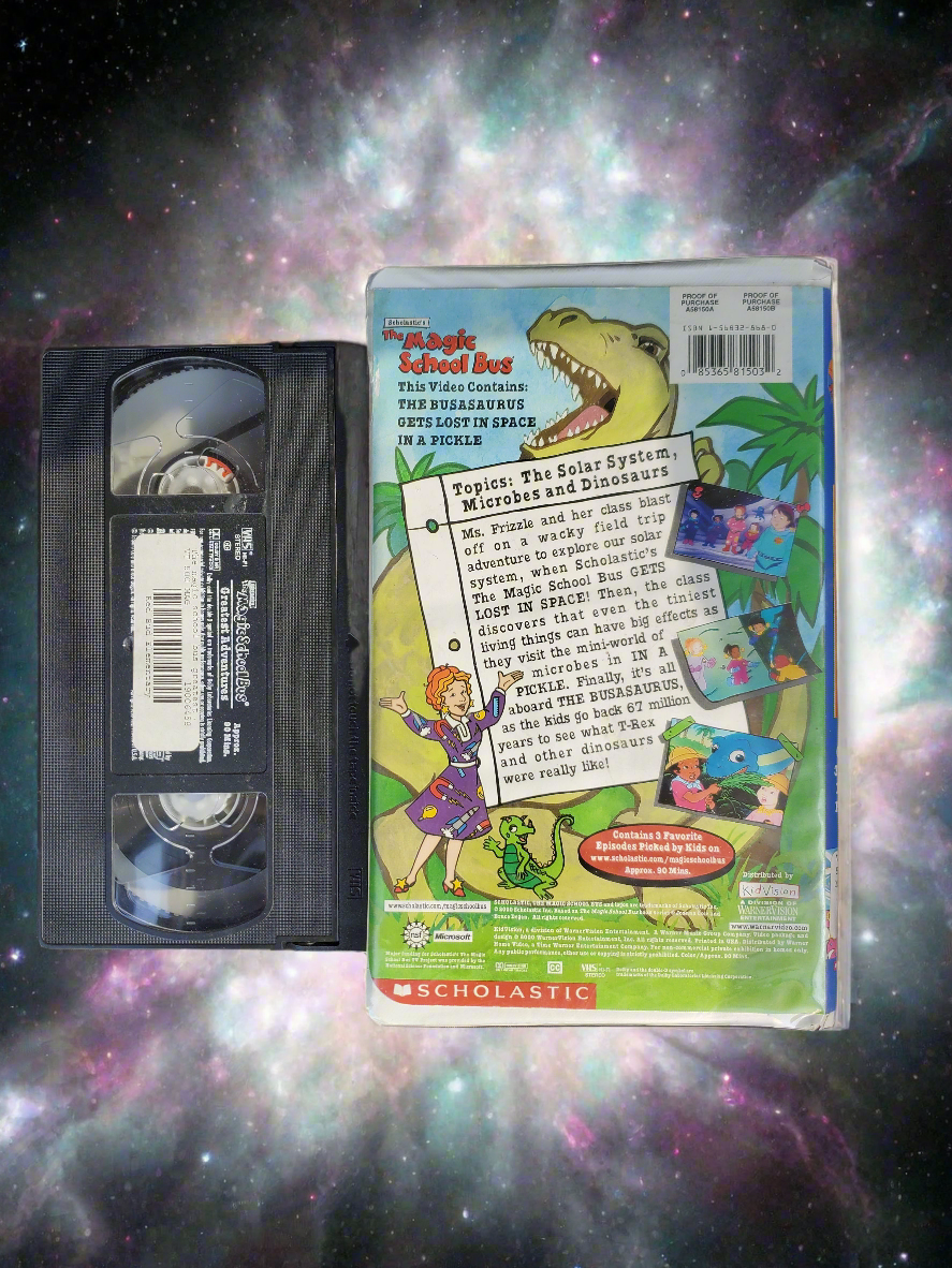The Magic School Bus Greatest Adventures VHS