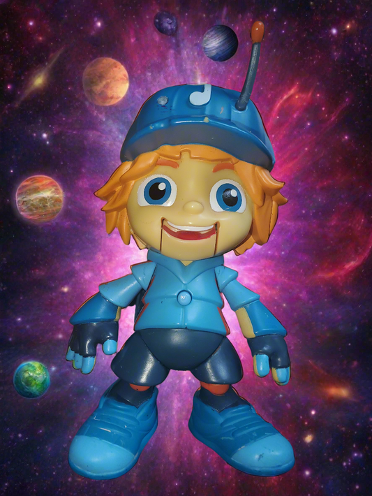 Netflix Beat Bugs Singing Jay Blue Beatle 5.5 inch Figure