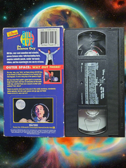 Bill Nye the Science  Guy Outer Space Way Out There VHS
