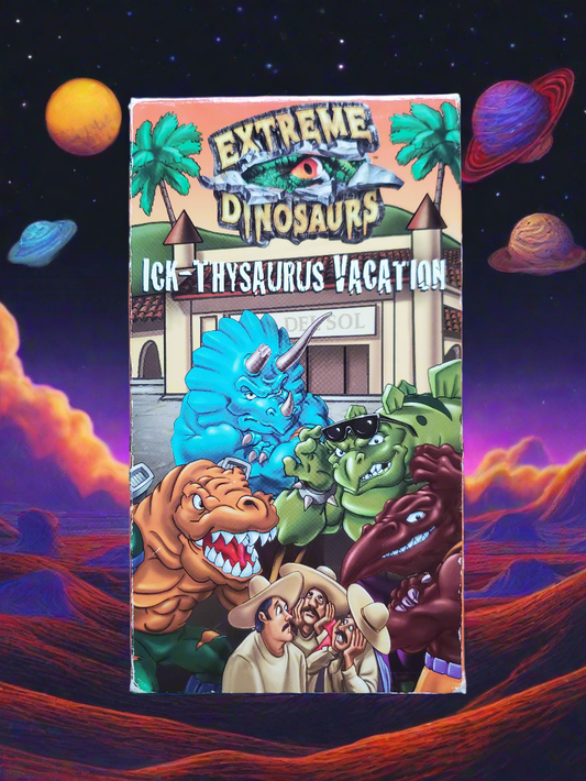 Extreme Dinosaurs Ick-Thysaurus Vacation VHS