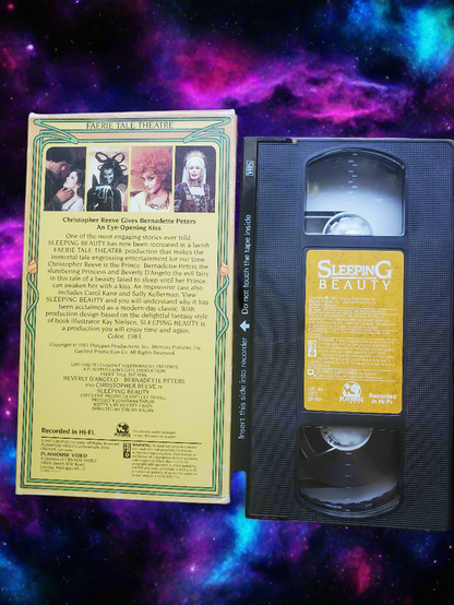 Faerie Tale Theater Sleeping Beauty VHS