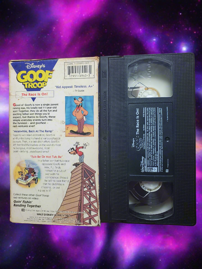 Goof Troop The Race is On VHS