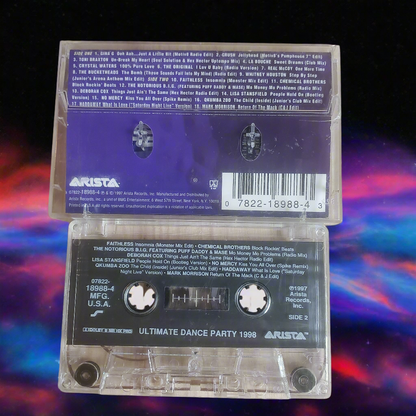 Ultimate Dance Party 1998 Cassette