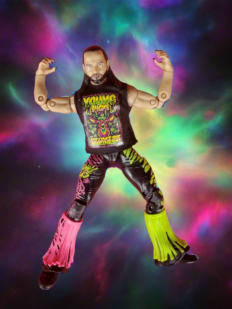 AEW Jazwares Matt Jackson Young Bucks 7 inch Action Figure
