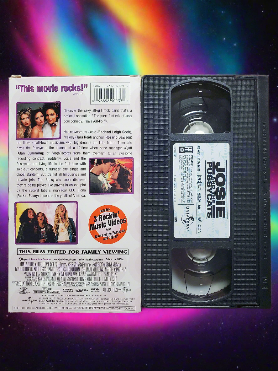 Josie and the Pussycats VHS