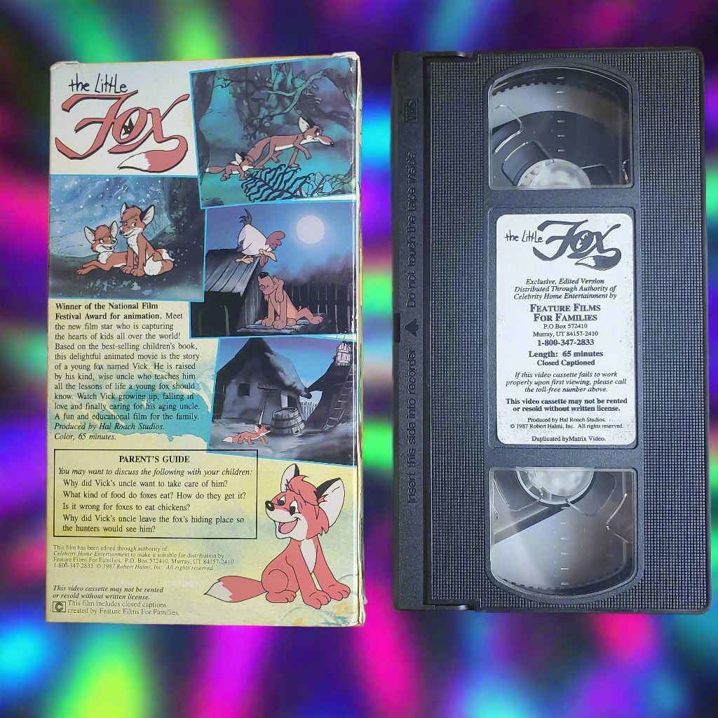 The Little Fox VHS