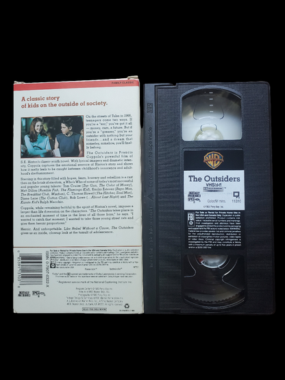 The Outsiders VHS