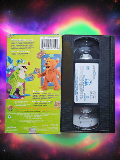 Bear in the Big Blue House Sharing with Friends VHS