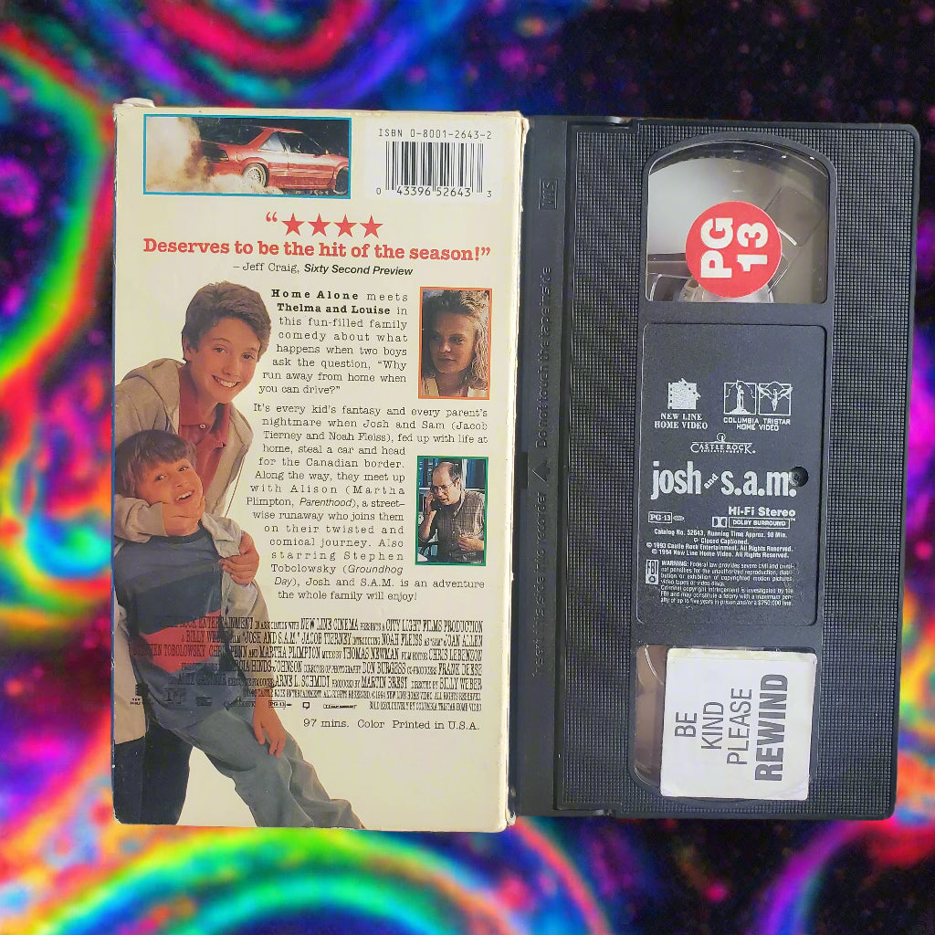 josh and s.a.m. VHS
