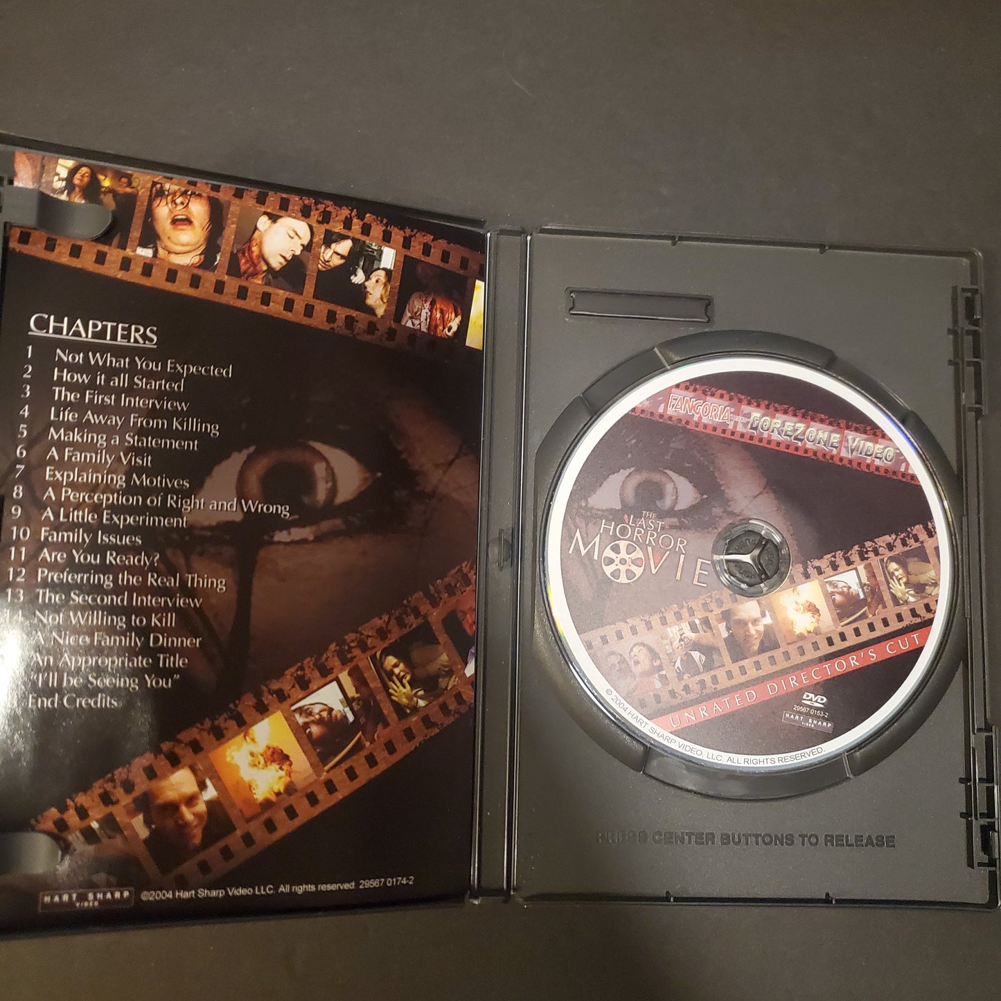 The Last Horror Movie DVD