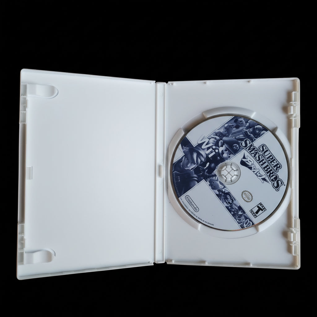 Super Smash Bros Brawl for Nintendo Wii Authentic Game Reproduction Case and Cover Art