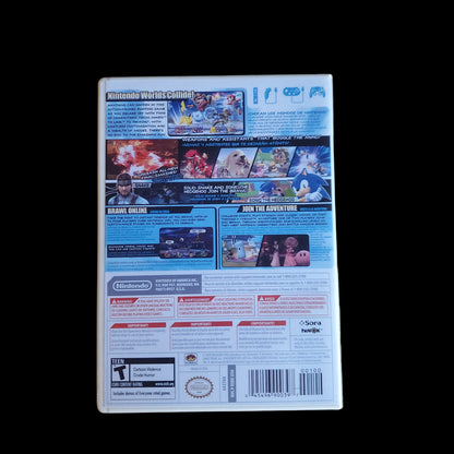 Super Smash Bros Brawl for Nintendo Wii Authentic Game Reproduction Case and Cover Art
