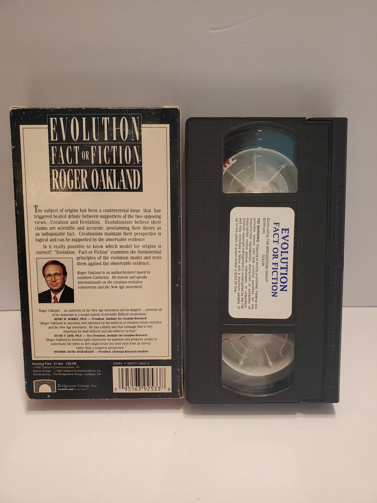 Evolution Fact or Fiction VHS