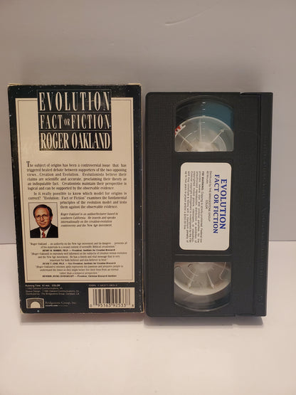 Evolution Fact or Fiction VHS