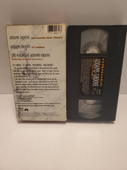 Hammer Addams Groove VHS