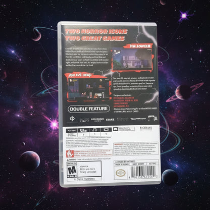Ash vs. The Evil Dead & Halloween Retro Realms For Nintendo Switch Brand New