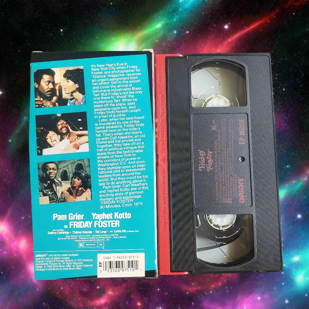 Pam Grier In Friday Foster VHS
