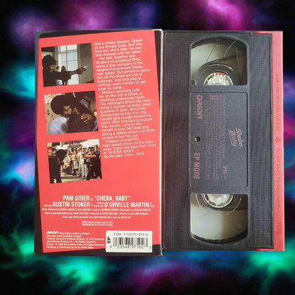 Pam Grier In Sheba Baby VHS